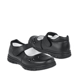 ZAPATOS ESCOLARES NIÑA STYLO 1507 PIEL NEGRO 18-21