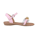 SANDALIAS NIÑA STYLO 79 SUEDE ROSA