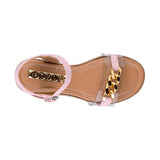 SANDALIAS NIÑA STYLO 79 SUEDE ROSA