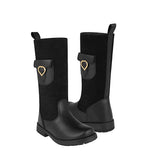 BOTAS NIÑA STYLO 17271 SIMIPIEL NEGRO