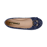 ZAPATOS NIÑA STYLO 17973 TEXTIL AZUL