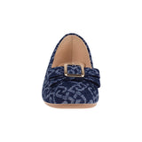 ZAPATOS NIÑA STYLO 17973 TEXTIL AZUL