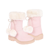 BOTINES DE INVIERNO NIÑA STYLO 18359 SUEDE ROSA 15-17