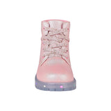 BOTINES NIÑA STYLO 18481 SIMIPIEL ROSA 15-17