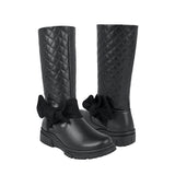 BOTAS NIÑA STYLO 18438 SIMIPIEL NEGRO 18-21