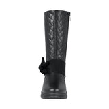 BOTAS NIÑA STYLO 18438 SIMIPIEL NEGRO 18-21