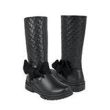 BOTAS NIÑA STYLO 18438 SIMIPIEL NEGRO 18-21