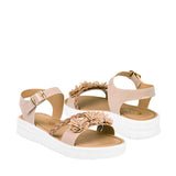 SANDALIAS NIÑA STYLO 19261 CHAROL BEIGE 18-21