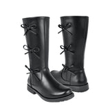 BOTAS STYLO NIÑA 19608 SIMIPIEL NEGRO 18-21