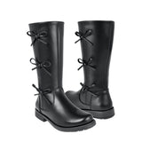 BOTAS STYLO NIÑA 19608 SIMIPIEL NEGRO 18-21