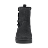 BOTINES STYLO NIÑA 19606 GAMUZA NEGRO 18-21