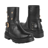 BOTINES STYLO NIÑA 20507 SIMPIEL NEGRO 18-21