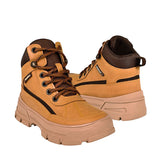 BOTINES NIÑO BAMBINO BA2290 SIMIPIEL CAFÉ 18-21