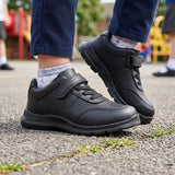 ZAPATOS ESCOLARES BAMBINO NIÑO BA6552 PIEL NEGRO
