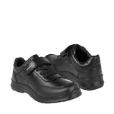 ZAPATOS ESCOLARES BAMBINO NIÑO BA6552 PIEL NEGRO 18-21