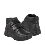 BOTINES ESCOLARES BAMBINO NIÑO BA4511 SIMIPIEL NEGRO 16-17