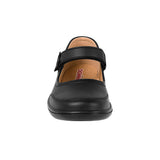 ZAPATOS ESCOLARES DOMINIQ NIÑA 664 SIMIPIEL NEGRO 18-21