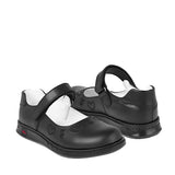 ZAPATOS ESCOLARES ROKINO NIÑA 3625 PIEL NEGRO 18-21