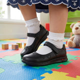 ZAPATOS ESCOLARES ROKINO NIÑA 3625 PIEL NEGRO 18-21