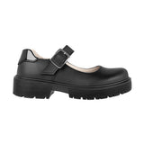 ZAPATOS ESCOLARES DOMINIQ NIÑA 2764 SIMIPIEL NEGRO 18-21