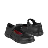 ZAPATOS ESCOLARES NIÑA VAVITO V7704 PIEL NEGRO