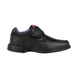 ZAPATOS ESCOALRES NIÑO V4501 PIEL NEGRO
