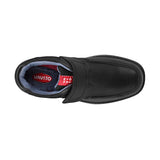 ZAPATOS ESCOALRES NIÑO V4501 PIEL NEGRO