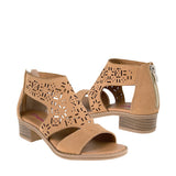 SANDALIAS NIÑA TROPICANA 340005 SUEDE CAFÉ