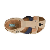 HUARACHES NIÑO VAVITO 170520 SIMIPIEL BEIGE 15-17
