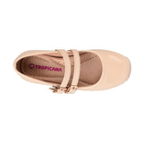 ZAPATOS NIÑA TROPICANA 475002 CHAROL BEIGE 15-17