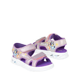 SANDALIAS NIÑA BLUEY 230535 SIMIPIEL MORADO 15-17