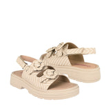 SANDALIAS NIÑA TROPICANA 261008 SIMIPIEL BEIGE 18-21