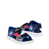 HUARACHES NIÑO SPIDERMAN 230508 SIMIPIEL AZUL 15-17