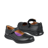 ZAPATOS ESCOLARES NIÑA VAVITO 754006 PIEL NEGRO 18-21