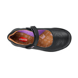 ZAPATOS ESCOLARES NIÑA VAVITO 754006 PIEL NEGRO 18-21