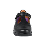 ZAPATOS ESCOLARES NIÑA VAVITO 754019 PIEL NEGRO 18-21