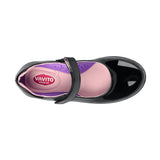 ZAPATOS ESCOLARES NIÑA VAVITO 754025 CHAROL NEGRO 18-21