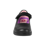 ZAPATOS ESCOLARES NIÑA VAVITO 754025 CHAROL NEGRO 18-21