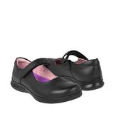 ZAPATOS ESCOLARES NIÑA VAVITO 754025 CHAROL NEGRO 18-21