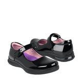 ZAPATOS ESCOLARES VAVITO NIÑA 754025 CHAROL NEGRO 18-21