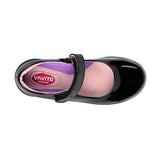 ZAPATOS ESCOLARES VAVITO NIÑA 754025 CHAROL NEGRO 18-21