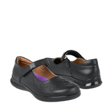 ZAPATOS ESCOLARES VAVITO NIÑA 754018 PIEL NEGRO 18-21