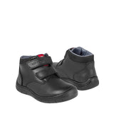 BOTINES ESCOLARES VAVITO NIÑO 275522 PIEL NEGRO 16-17