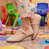 ZAPATOS CASUALES VAVITO NIÑA 474038 TEXTIL BEIGE 18-21