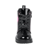 BOTINES VAVITO NIÑA VA321021 CHAROL NEGRO 15-17