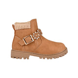 BOTINES VAVITO NIÑA VA321025 SUEDE CAFÉ 15-17