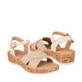 SANDALIAS VAVITO NIÑA 262004 SIMIPIEL BEIGE 18-21