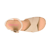 SANDALIAS VAVITO NIÑA 262004 SIMIPIEL BEIGE 18-21