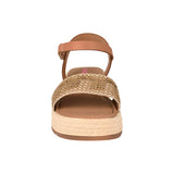 SANDALIAS VAVITO NIÑA 260012 TEXTIL CAFÉ 18-21