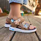HUARACHES BLUEY NIÑO 230548 SIMIPIEL BEIGE 13-14